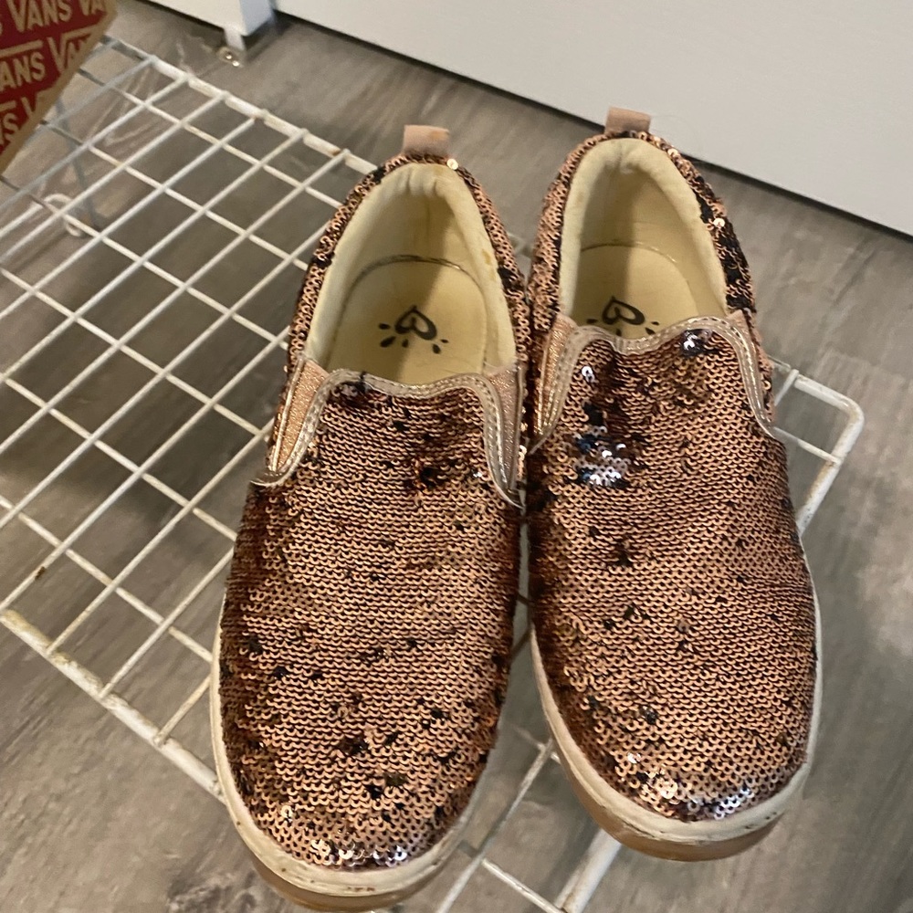 Sequin slip on